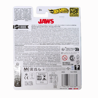 75 Chevrolet Blazer JAWS Custom Suv 1:64 Hot Wheels Pop Culture Mini-Vehicle by Mattel, back packaging