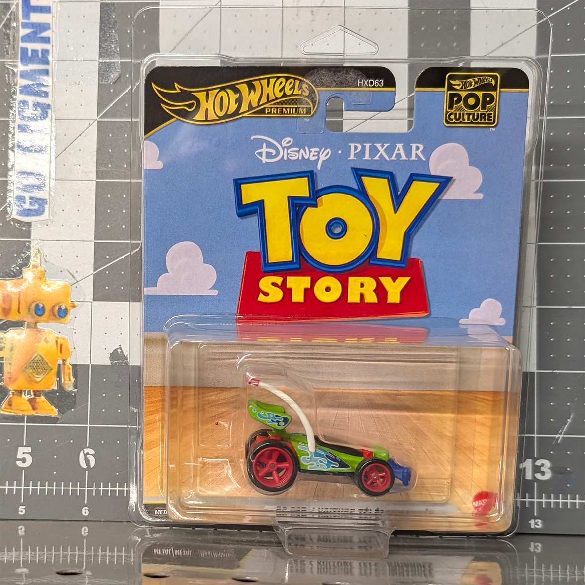 Toy Story RC Car 1:64 Scale Hot Wheels Premium Pop Culture Diecast Car