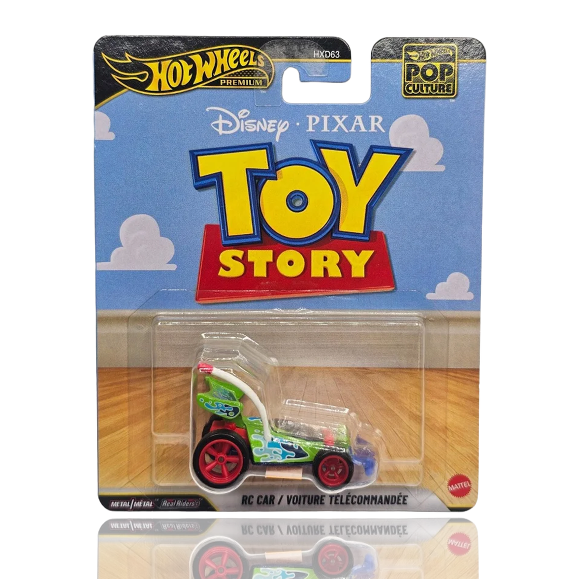 Toy Story RC Car 1:64 Scale Hot Wheels Premium Pop Culture Diecast Car