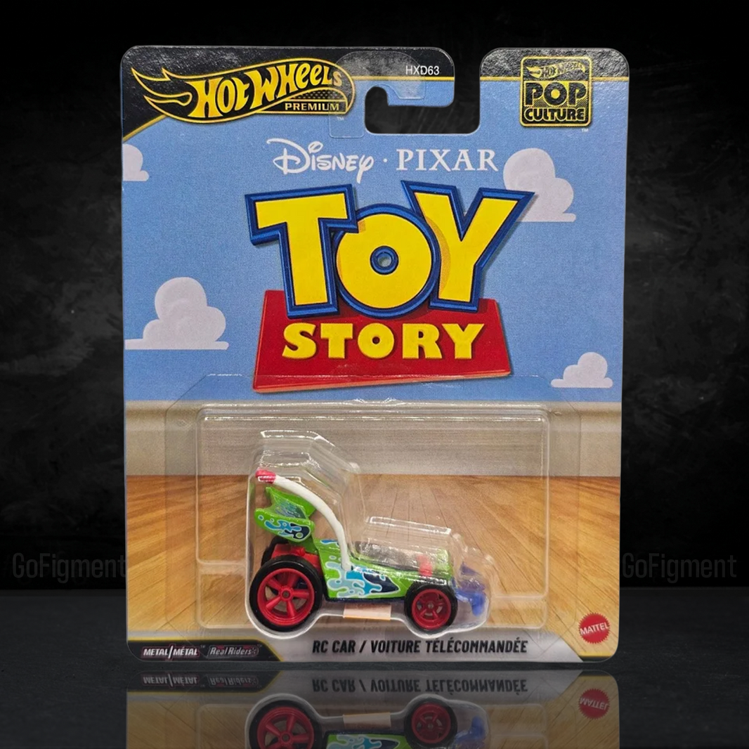 Toy Story RC Car 1:64 Scale Hot Wheels Premium Pop Culture Diecast Car
