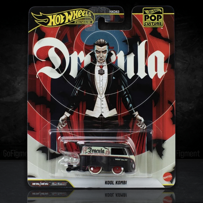 Dracula Kool Kombi 1:64 Scale Hot Wheels Premium Pop Culture Diecast Car