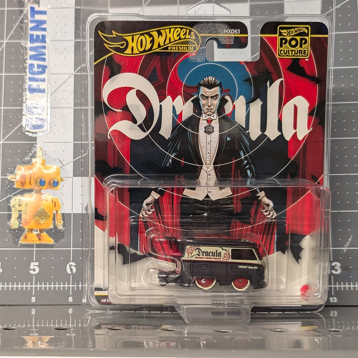Dracula Kool Kombi 1:64 Scale Hot Wheels Premium Pop Culture Diecast Car