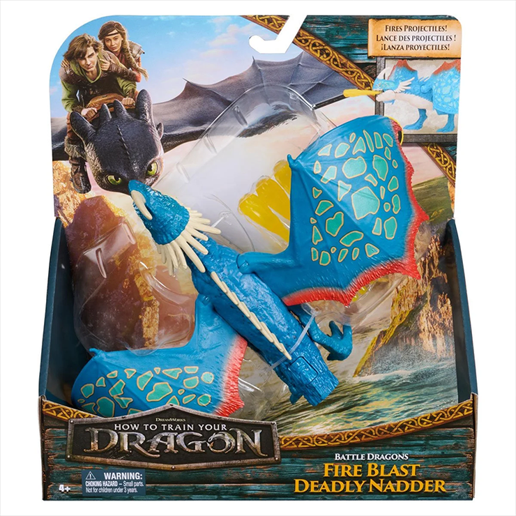 Image of How to Train Your Dragon Toothless and Stormfly Action Figure Case of 2