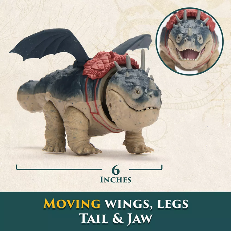 How to Train Your Dragon Gronckle -Meatlug and Fishlegs Action Figure Set