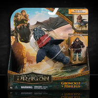 How to Train Your Dragon 3 Pack BUNDLE Toothless, Stormfly and Meatlug with Dragon Riders
