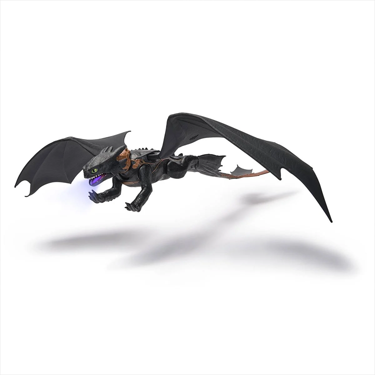 Image of How to Train Your Dragon Toothless Ultimate Plasma Blast Light-Up Action Figure