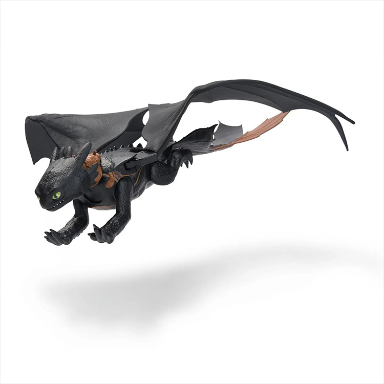 Image of How to Train Your Dragon Toothless Ultimate Plasma Blast Light-Up Action Figure