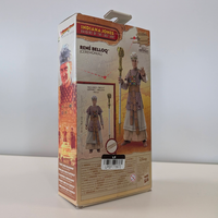 Hasbro Indiana Jones René Belloq ceremonial figure with staff and artifact from Raiders of the Lost Ark packaging