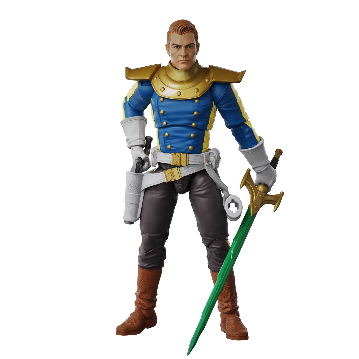 Jett Steelblade 4" Boss Fight Studio Action Figure Hero HACKS Articulated with green sword