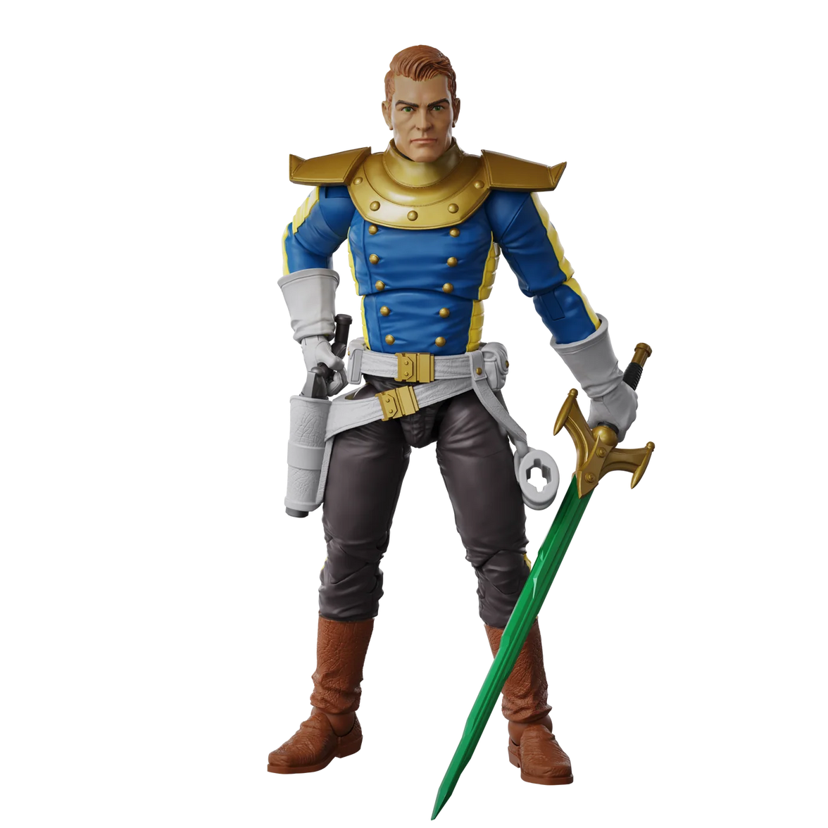 Jett Steelblade 4" Boss Fight Studio Action Figure Hero HACKS Articulated with green sword