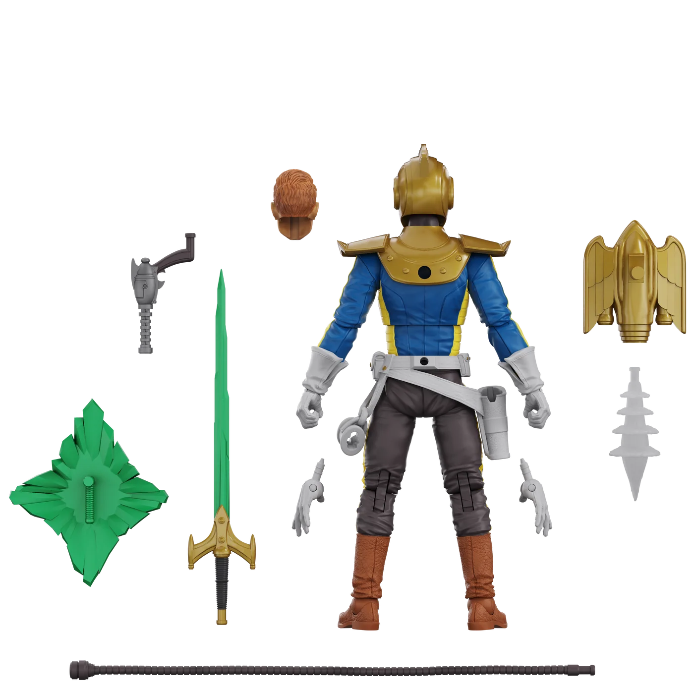 Jett Steelblade 4" Boss Fight Studio Action Figure Hero HACKS Articulated with accessories