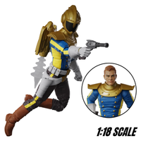 Jett Steelblade 4" Boss Fight Studio Action Figure Hero HACKS Articulated with blaster and armor