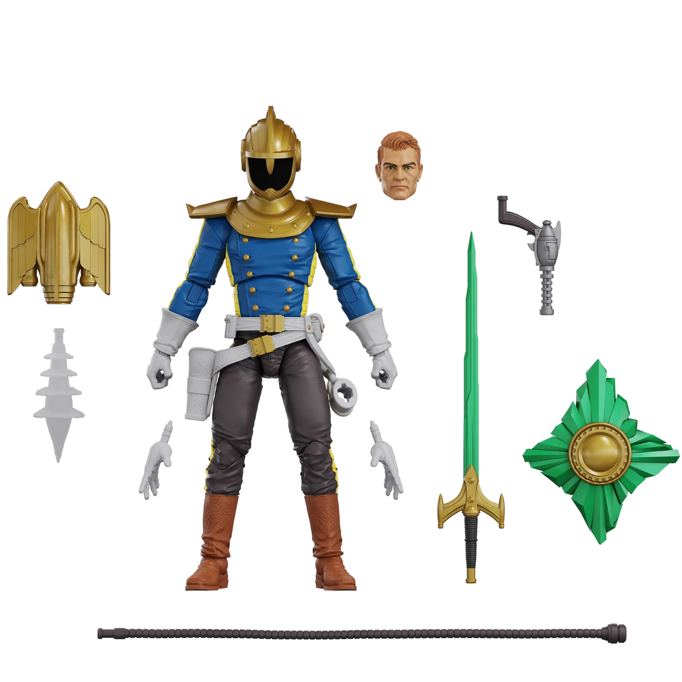Jett Steelblade 4" Boss Fight Studio Action Figure Hero HACKS Articulated with interchangeable accessories