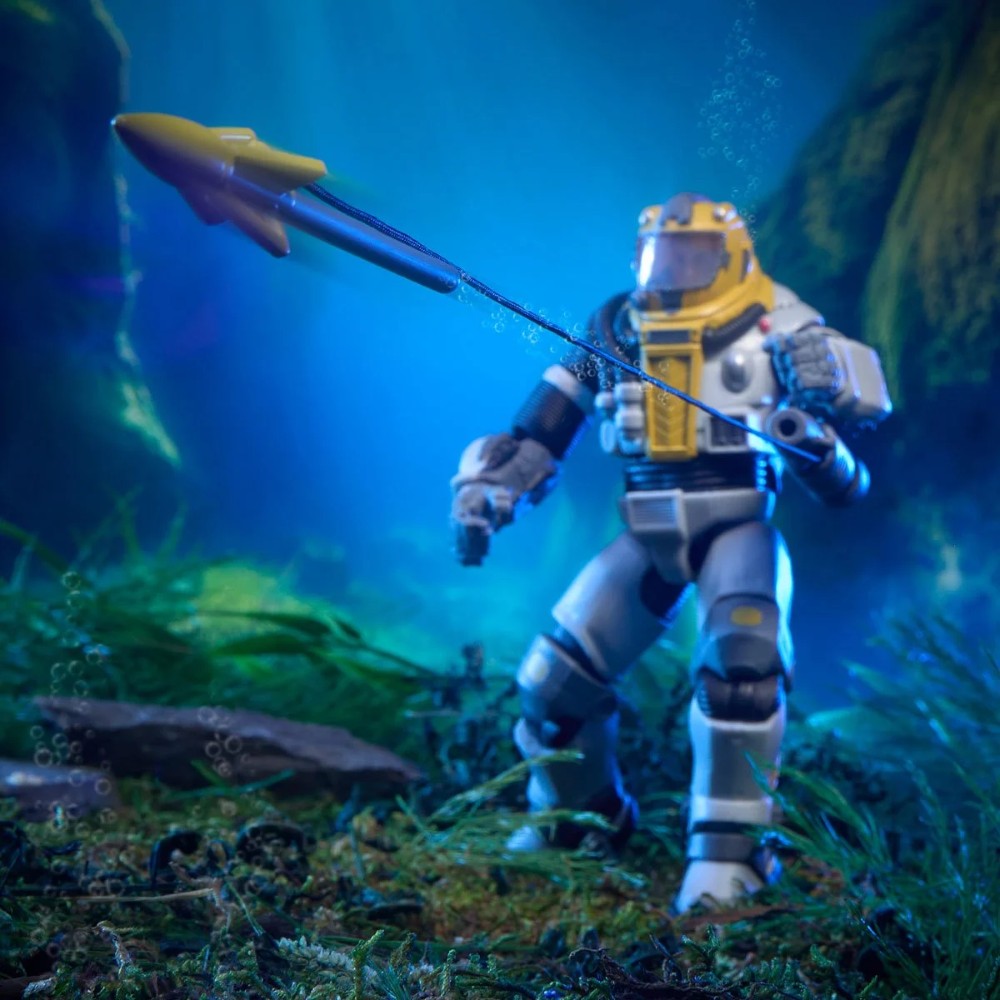 Malcom Deep Six Willoughby 1:12 Scale 6" GI Joe Classified Deluxe Action Figure by Hasbro underwater diver with squid