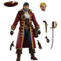John Bradford 4" Boss Fight Studio Action Figure Hero HACKS Articulated with pirate accessories