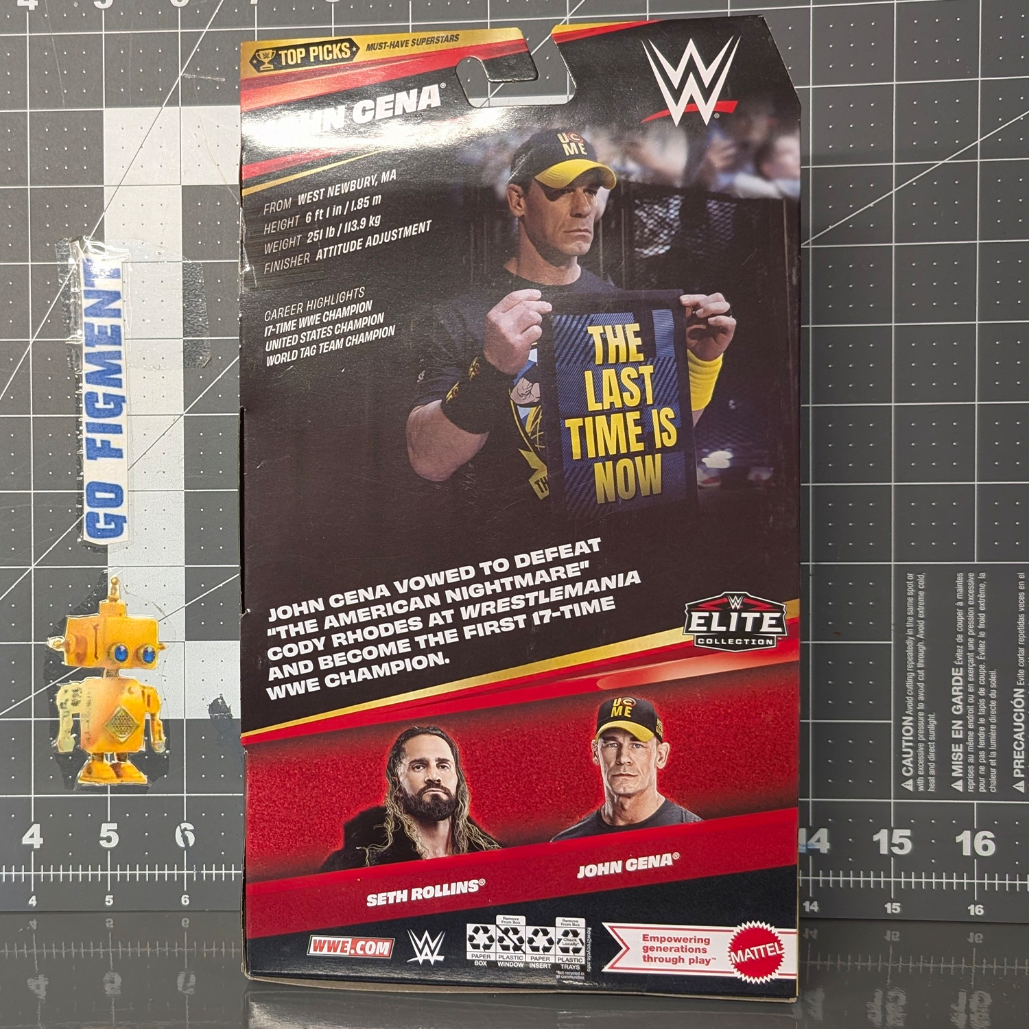 John Cena WWE Elite Collection Action Figure - Top Picks 2026 Wave 3