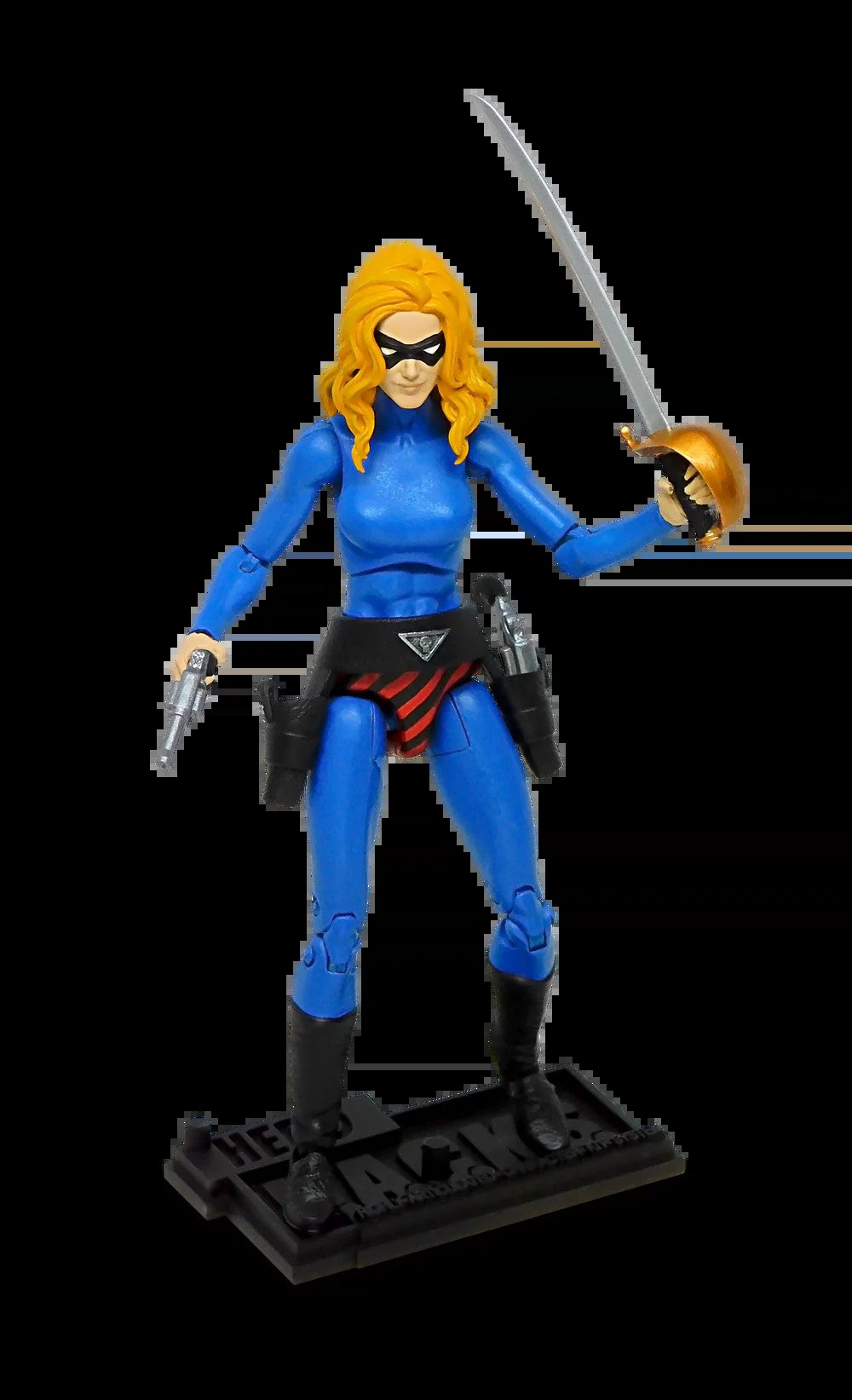 The Phantom Julie Walker Hero H.A.C.K.S. 17th Phantom Series Action Figure 1:18th Scale new in box by Boss Fight Studio Llc