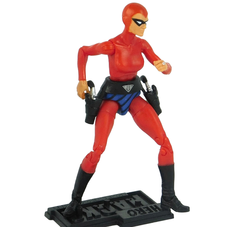 The Phantom Julie Walker Hero H.A.C.K.S. 17th Phantom Series Action Figure - Red Costume Edition by Boss Fight Studio Llc