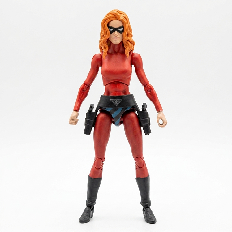 The Phantom Julie Walker Hero H.A.C.K.S. 17th Phantom Series Action Figure - Red Costume Edition by Boss Fight Studio Llc