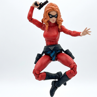 The Phantom Julie Walker Hero H.A.C.K.S. 17th Phantom Series Action Figure - Red Costume Edition by Boss Fight Studio Llc.