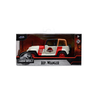 Jeep Wrangler 5.5 in. Jada Toys Vehicles 1992 Jurassic World 1:32 die cast toy in box