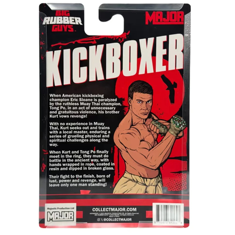 Kurt Sloane BLOODY Kickboxer Major Big Rubber Guys 1:9 Scale 8-Inch Posed Wrestling Figure