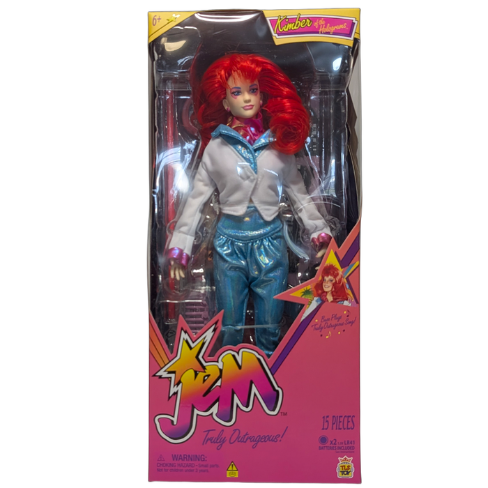 The Loyal Subjects Jem and the Holograms Kimber Benton 12 Inch Fashion Doll by Loyal Subjects in box