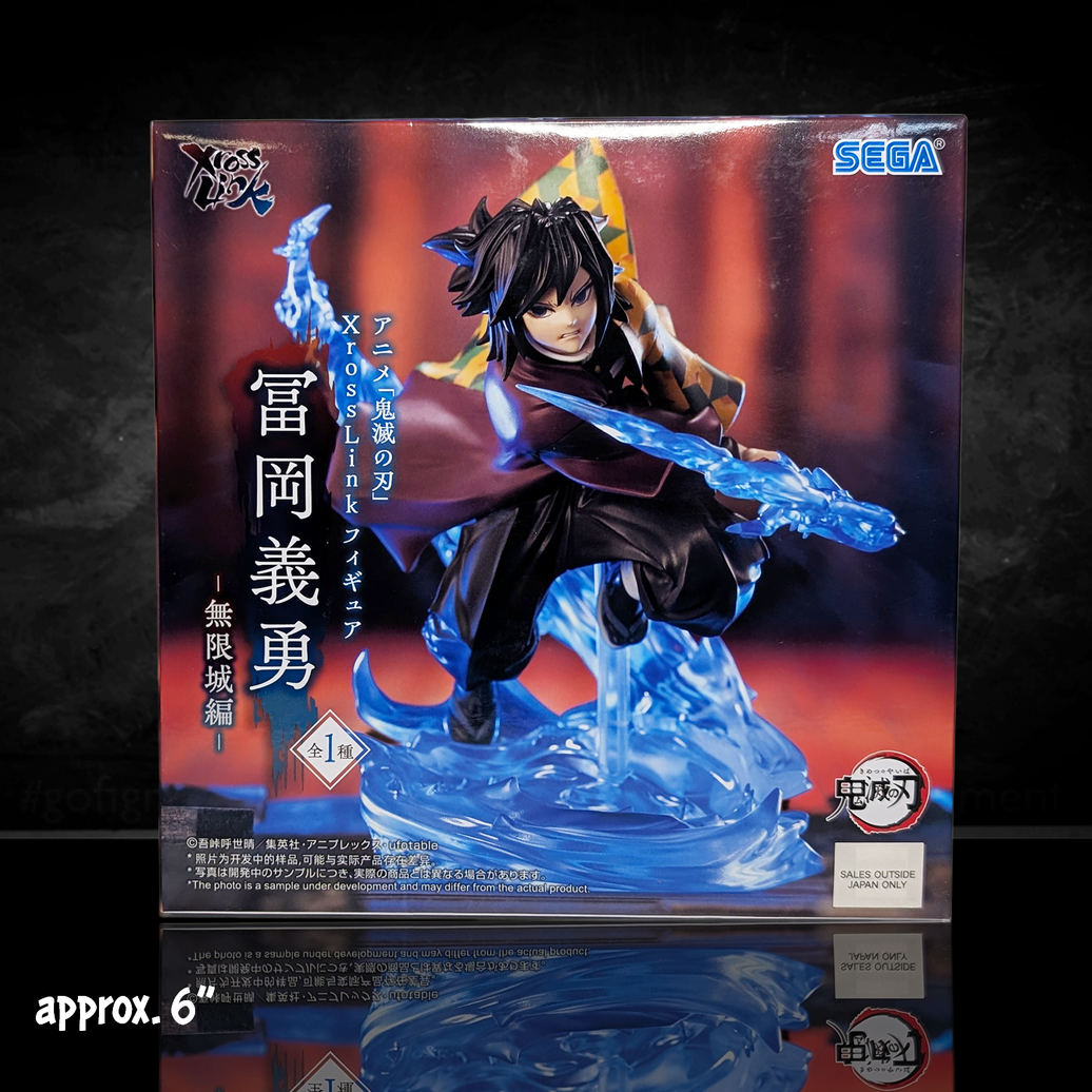 Sega XrossLink Anime Demon Slayer: Kimetsu no Yaiba Giyu Tomioka Statue - Authentic