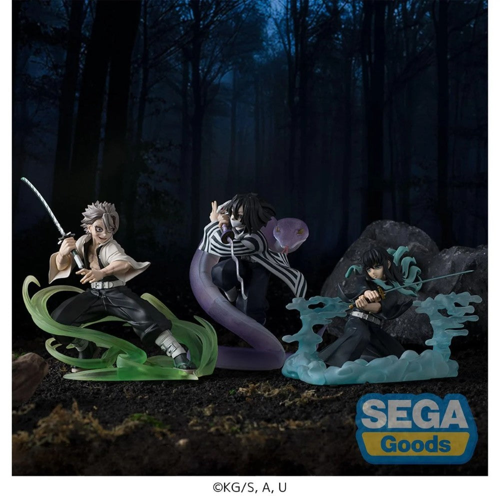 Demon Slayer Obanai Iguro Hashira Training Arc XrossLink Anime Statue by Sega new in box by Banpresto collectible