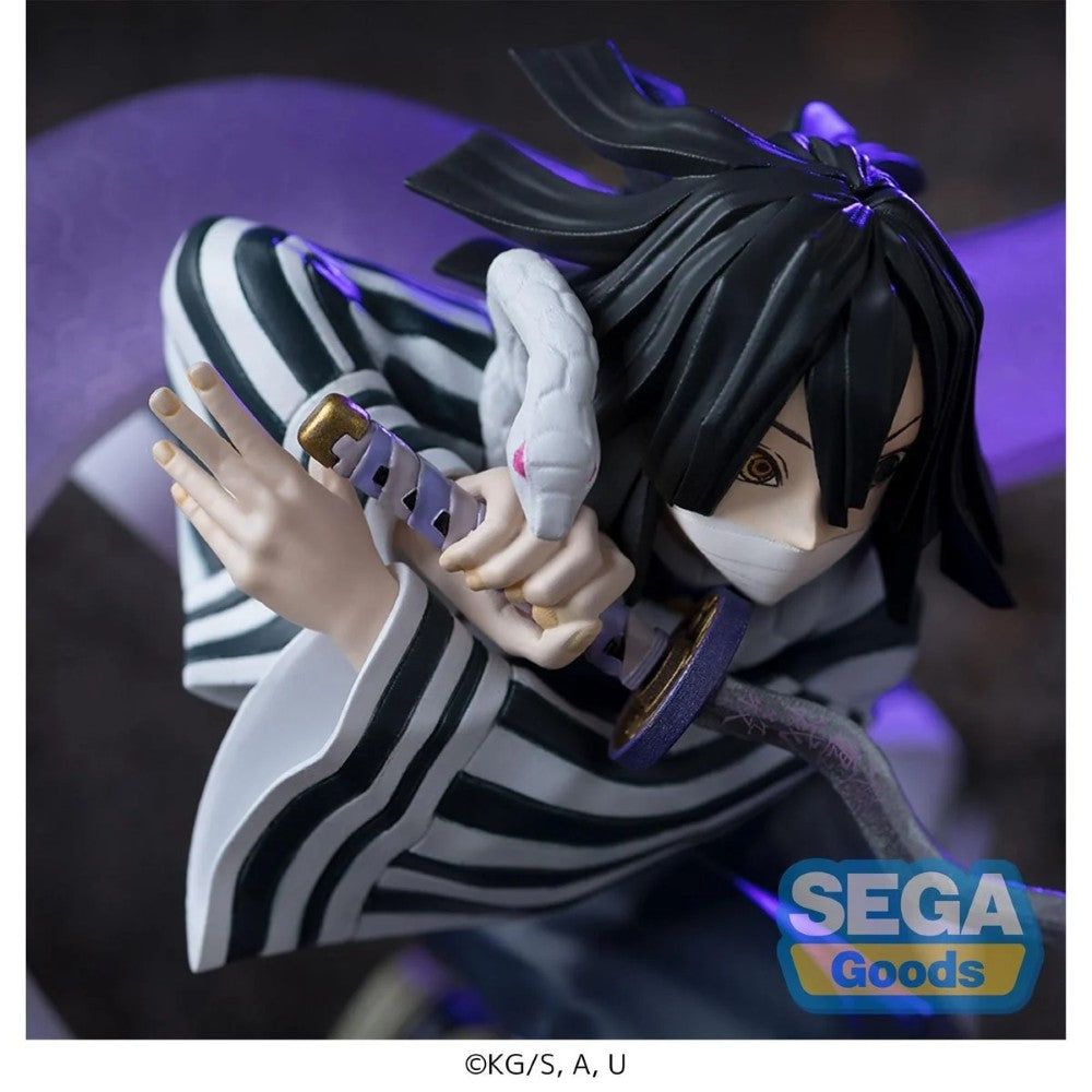 Demon Slayer Obanai Iguro Hashira Training Arc XrossLink Anime Statue by Sega new in box collectible by Banpresto