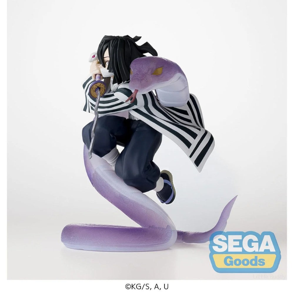 Demon Slayer Obanai Iguro Hashira Training Arc XrossLink Anime Statue by Sega new in box collectible Banpresto figure