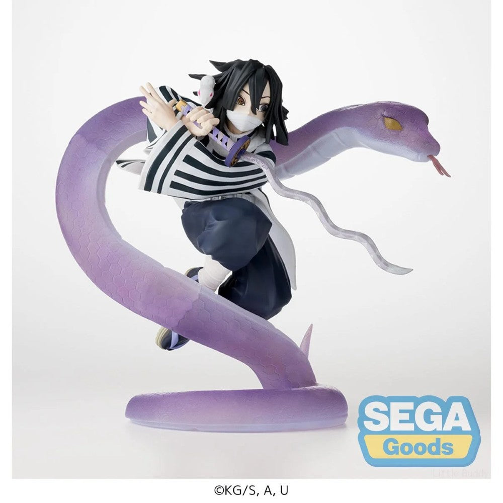Demon Slayer Obanai Iguro Hashira Training Arc XrossLink Anime Statue by Sega new in box Banpresto collectible figure