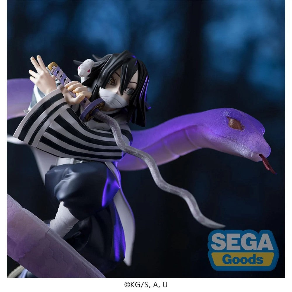 Demon Slayer Obanai Iguro Hashira Training Arc XrossLink Anime Statue by Sega new in box collectible by Banpresto