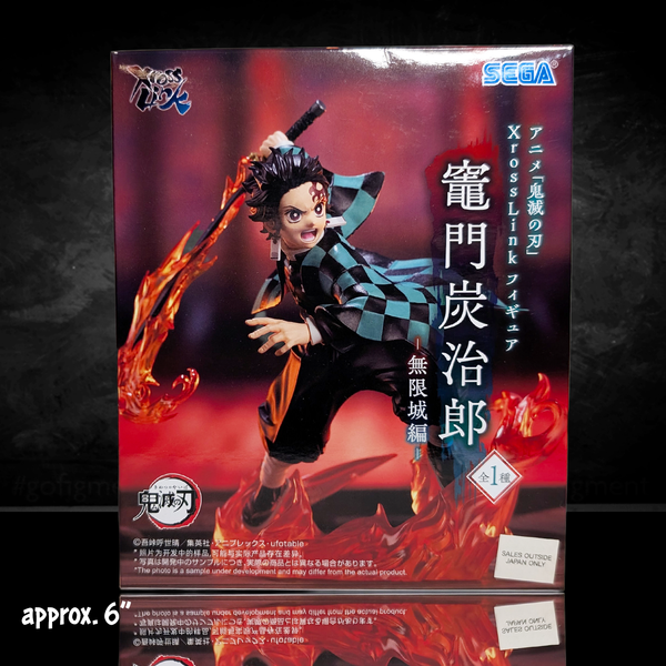 Sega XrossLink Anime Demon Slayer: Kimetsu no Yaiba Tanjiro Kamado Statue - Authentic