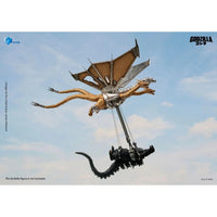 Godzilla vs. King Ghidorah Mechanical King Ghidorah Battle Damaged Exquisite Basic Series Action Figure by Hiya Toys