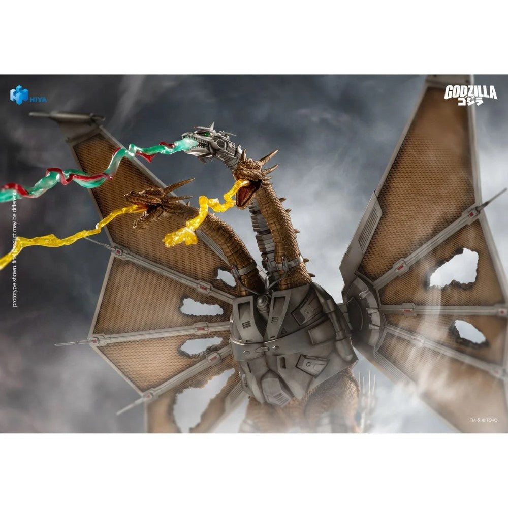 Godzilla vs. King Ghidorah Mechanical King Ghidorah Battle Damaged Exquisite Basic Series Action Figure Hiya Toys
