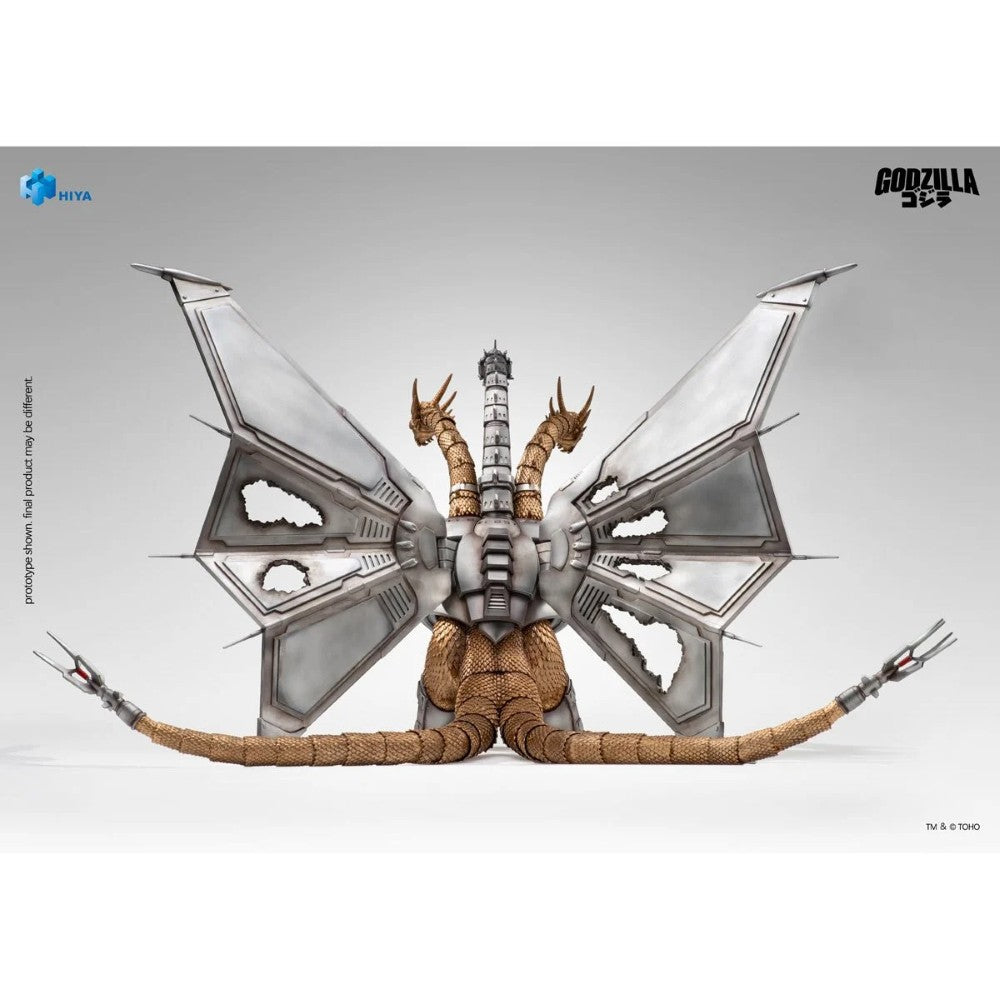Godzilla vs. King Ghidorah Mechanical King Ghidorah Battle Damaged Exquisite Basic Series Action Figure by Hiya Toys