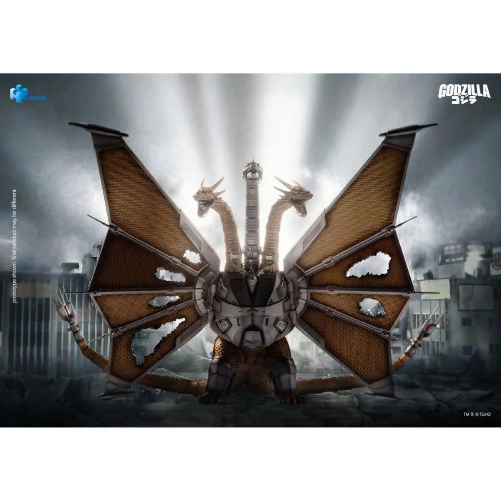 Godzilla vs. King Ghidorah Mechanical King Ghidorah Battle Damaged Exquisite Basic Series Action Figure