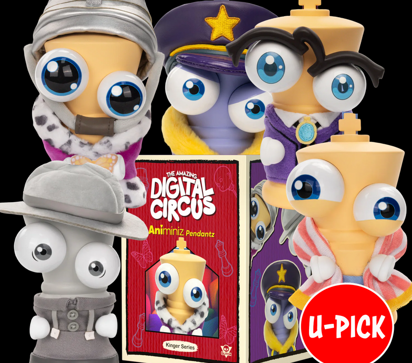 Kinger Pendantz Blindbox Open Figure U-PICK The Amazing Digital