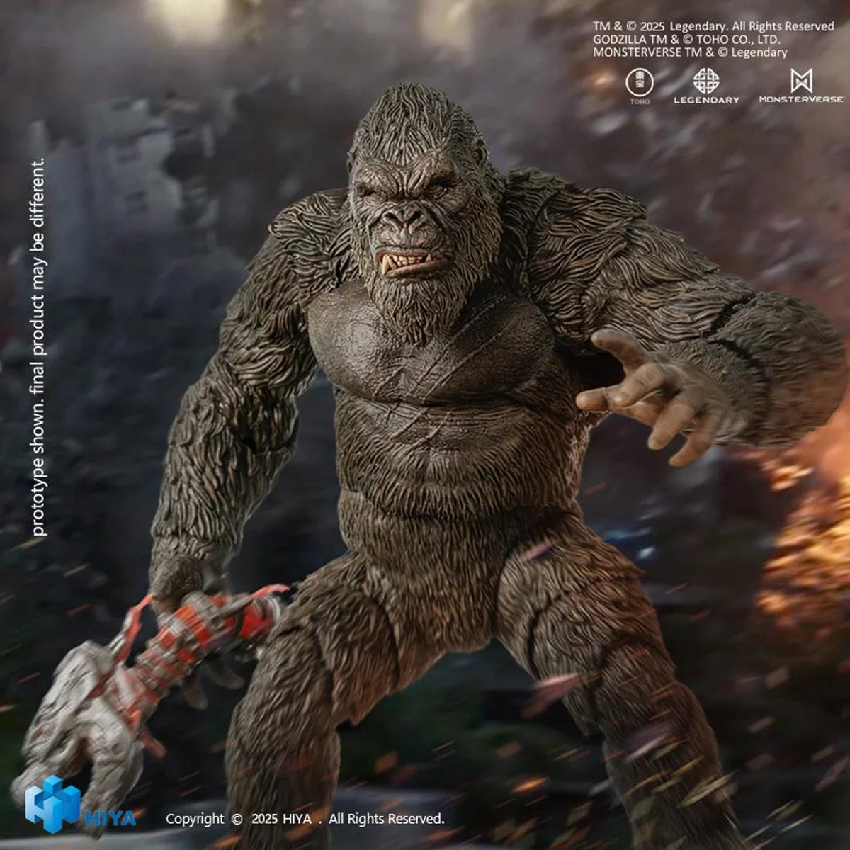 Kong Godzilla King of the Monsters 2.0 Exquisite Basic Series None Scale 6-Inch Action Figure