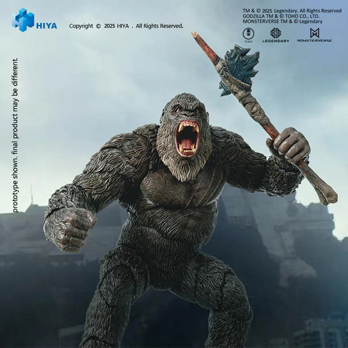 Kong Godzilla King of the Monsters 2.0 Exquisite Basic Series None Scale 6-Inch Action Figure