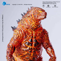 Burning Godzilla 7" Action Figure - Hiya Toys Exquisite Basic, fiery detailed collectible figure