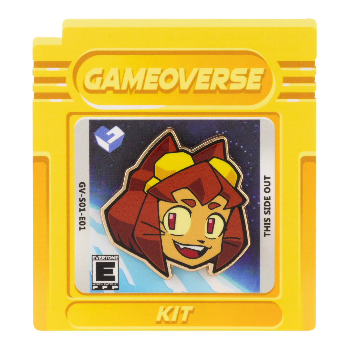 Kit Pin – Gameoverse Glitch Productions Enamel Collectible