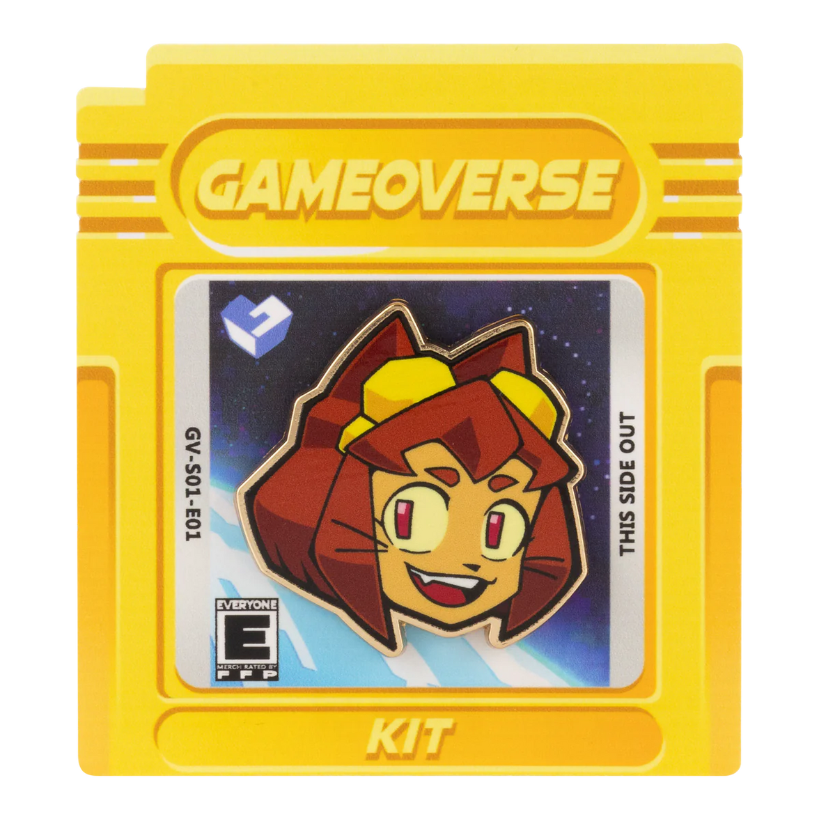 Kit Pin – Gameoverse Glitch Productions Enamel Collectible