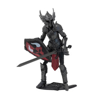 Knight of Asperity 10th Anniversary Male Figure -Vitruvian H.A.C.K.S. 1:18 Scale Action Figure by Boss Fight Studio Llc with sword and shield.