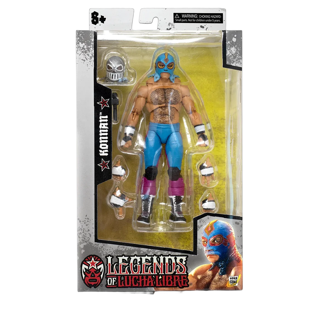 Lucha Libre Mixed Tag Team BUNDLE 4 Figures Sold as Set Maravilla, Taya, Konnan and Laredo Kid
