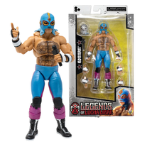 Lucha Libre Mixed Tag Team BUNDLE 4 Figures Sold as Set Maravilla, Taya, Konnan and Laredo Kid