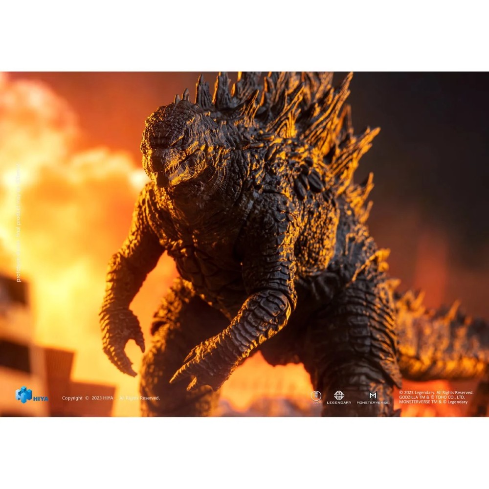 Godzilla The King of the Monsters Returns Exquisite Basic Series Action Figure by Hiya Toys Godzilla figure