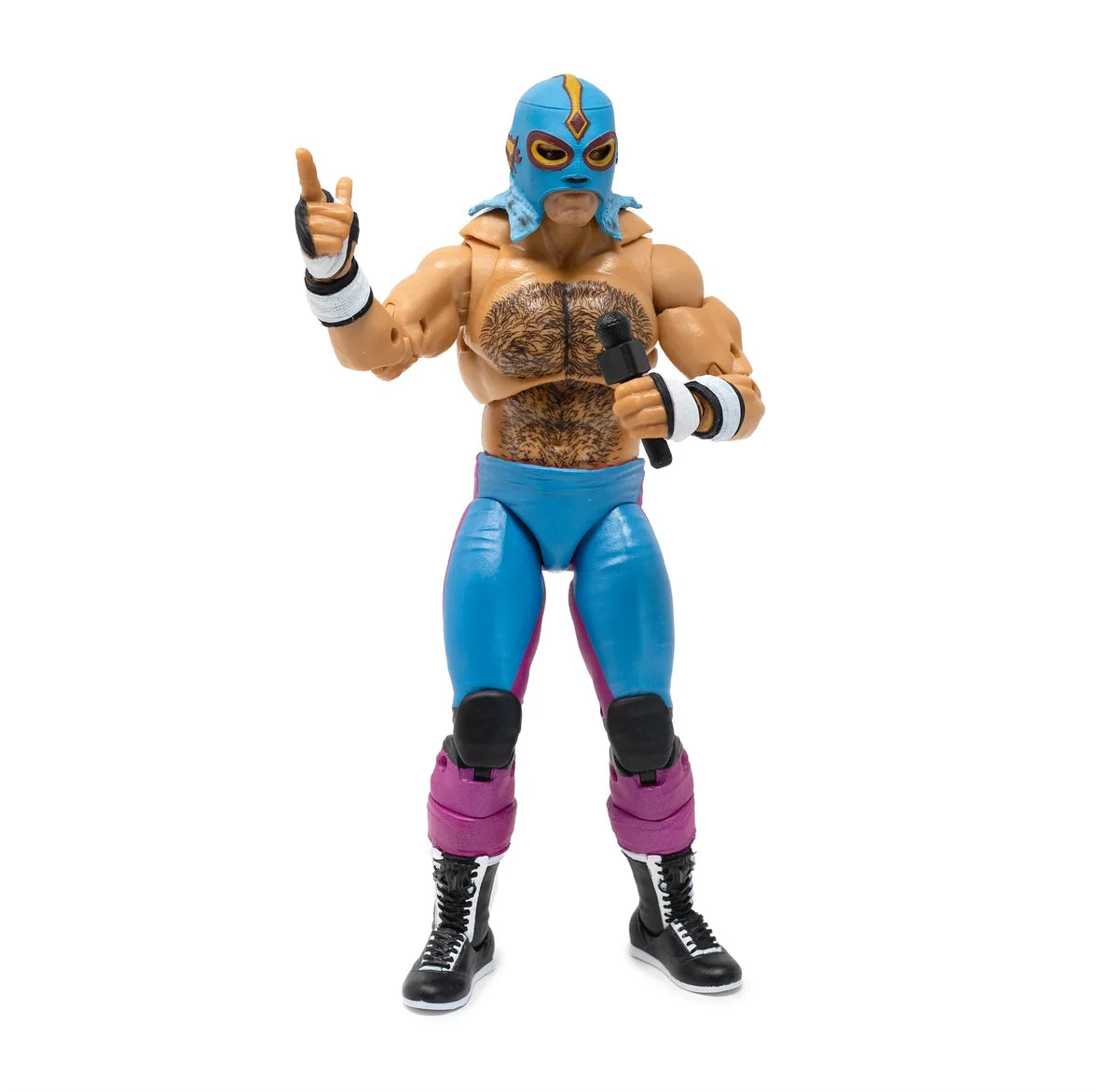 Lucha Libre Mixed Tag Team BUNDLE 4 Figures Sold as Set Maravilla, Taya, Konnan and Laredo Kid