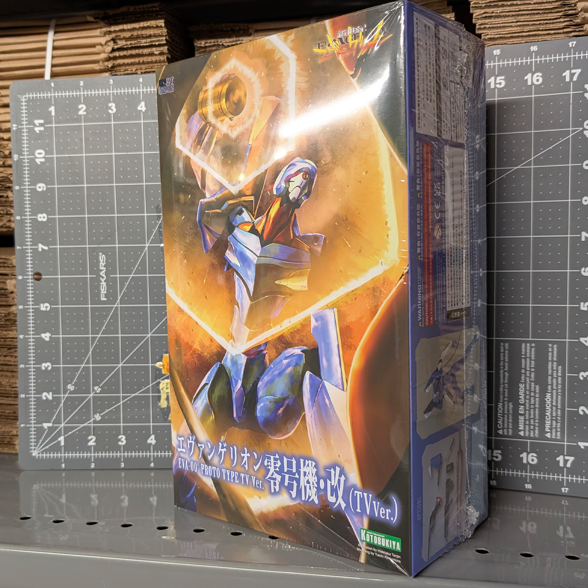 Neon Genesis Evangelion EVA-00 PROTO TYPE TV Version Plastic Model Kit from Kotobukiya